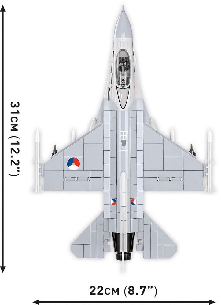 COBI ARMED FORCES F-16AM FIGHTING FALCON 5896