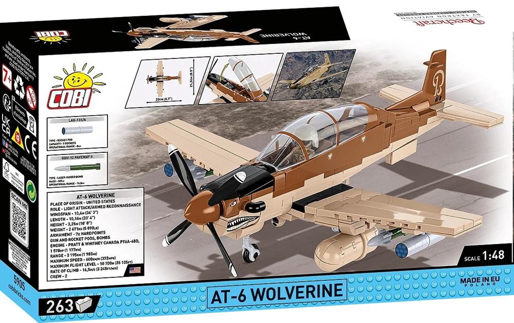 COBI ARMED FORCES AT-6 WOLVERINE 5905