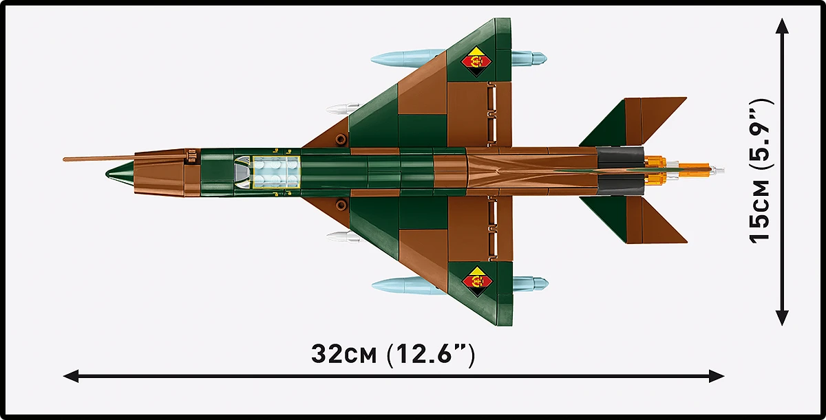 COBI ARMED FORCES MIG 21 5919 COBI ARMED FORCES MIG 21 5919