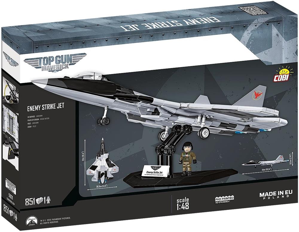 COBI TOP GUN ENEMY STRIKE JET 5921