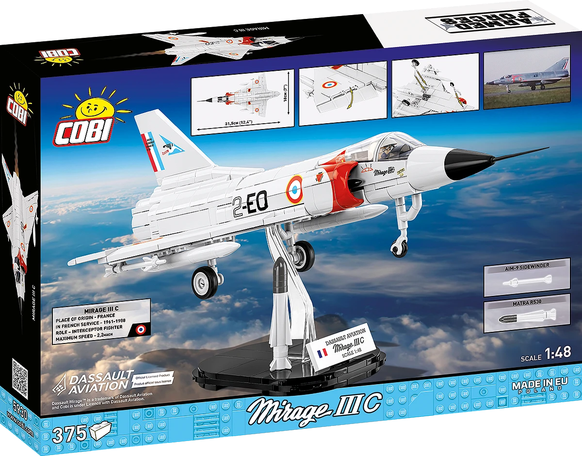 COBI ARMED FORCES MIRAGE III C 5930 COBI ARMED FORCES MIRAGE III C 5930