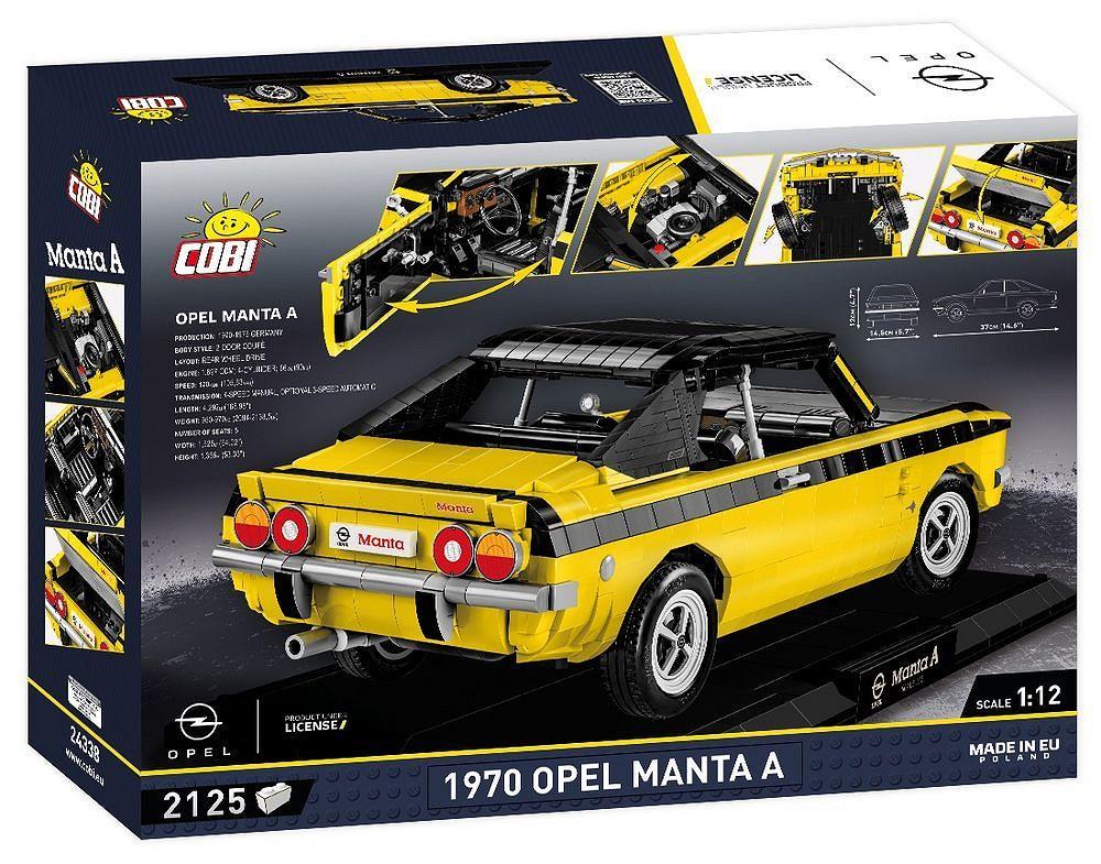 COBI CARS OPEL MANTA A 1970 - EXECUTIVE EDITION 24338