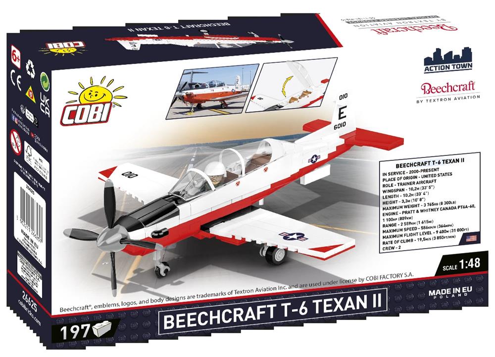 COBI BEECHCRAFT T-6 TEXAN II 26625