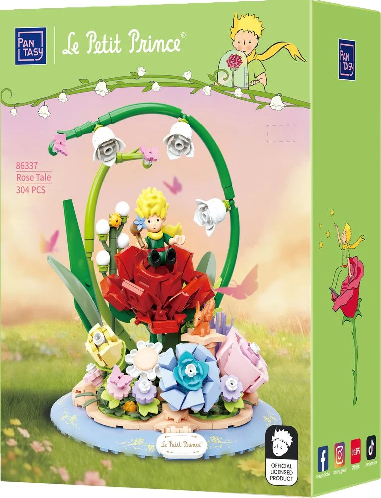 PANTASY SET DI MATTONCINI LE PETIT PRINCE · ROSE TALE PAN86337