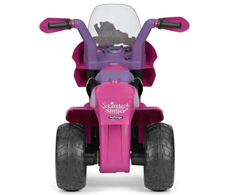 PEG PEREGO MOTO LITTLE SINGER FUCSIA IGED0925