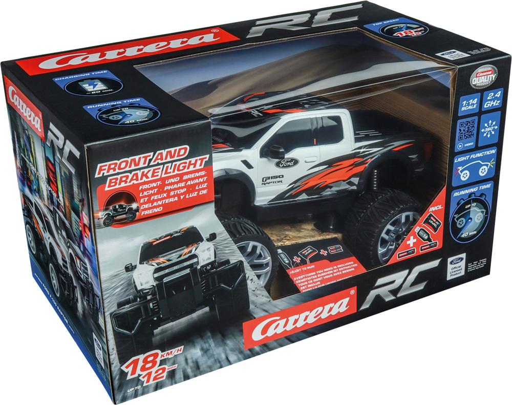 CARRERA RC 2,4GHZ FORD F-150 RAPTOR - BIANCO 370142042