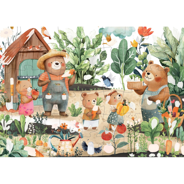 SASSI EDITORE MAGICO PUZZLE AD ACQUA - L'ORTO