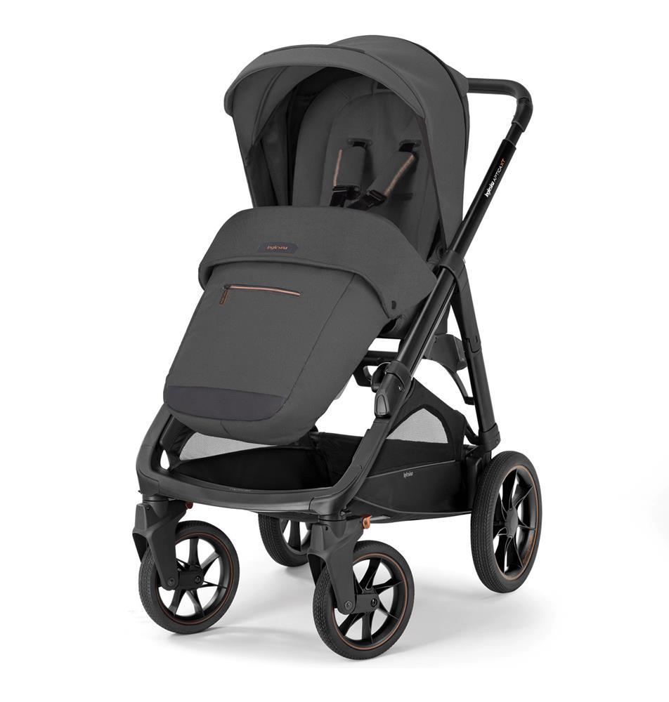 INGLESINA TRIO SYSTEM QUATTRO APTICA XT TAIGA GREEN CON TELAIO NERO E SEGG. DARWIN INFANT RECLINE KA72S0TGG