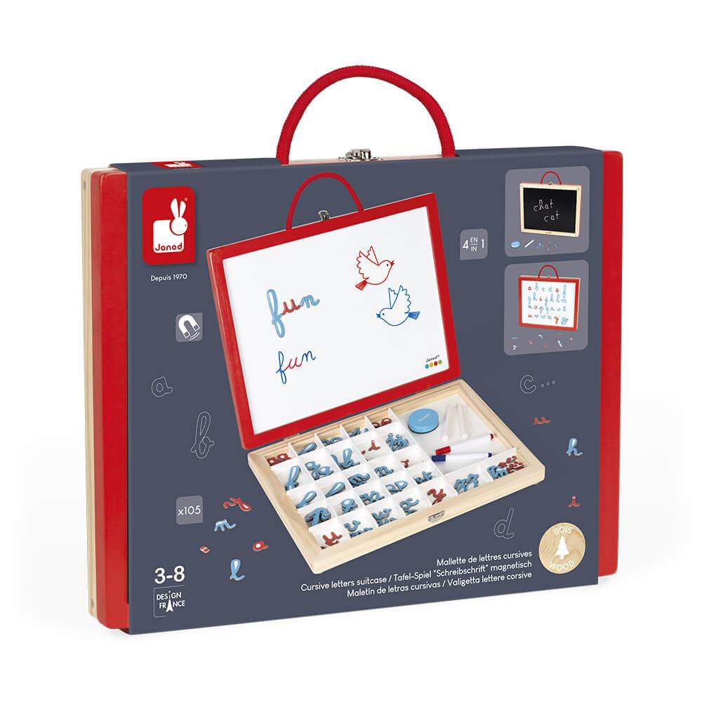 JANOD ESSENTIEL - VALIGETTA CON LETTERE IN CORSIVO 4 IN 1 J05073