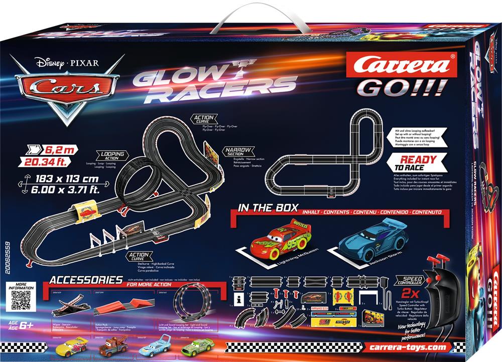 CARRERA GO!!! DISNEY· PIXAR CARS - CORSE NOTTURNE 20062559