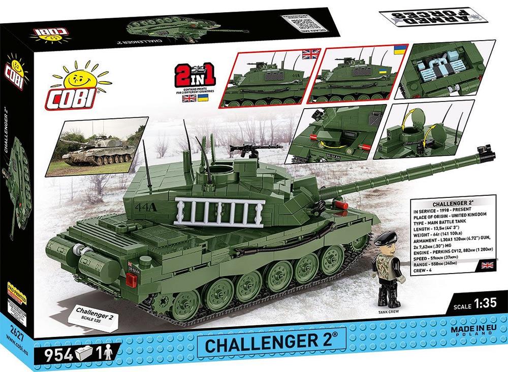 COBI ARMED FORCES CHALLENGER 2 2627