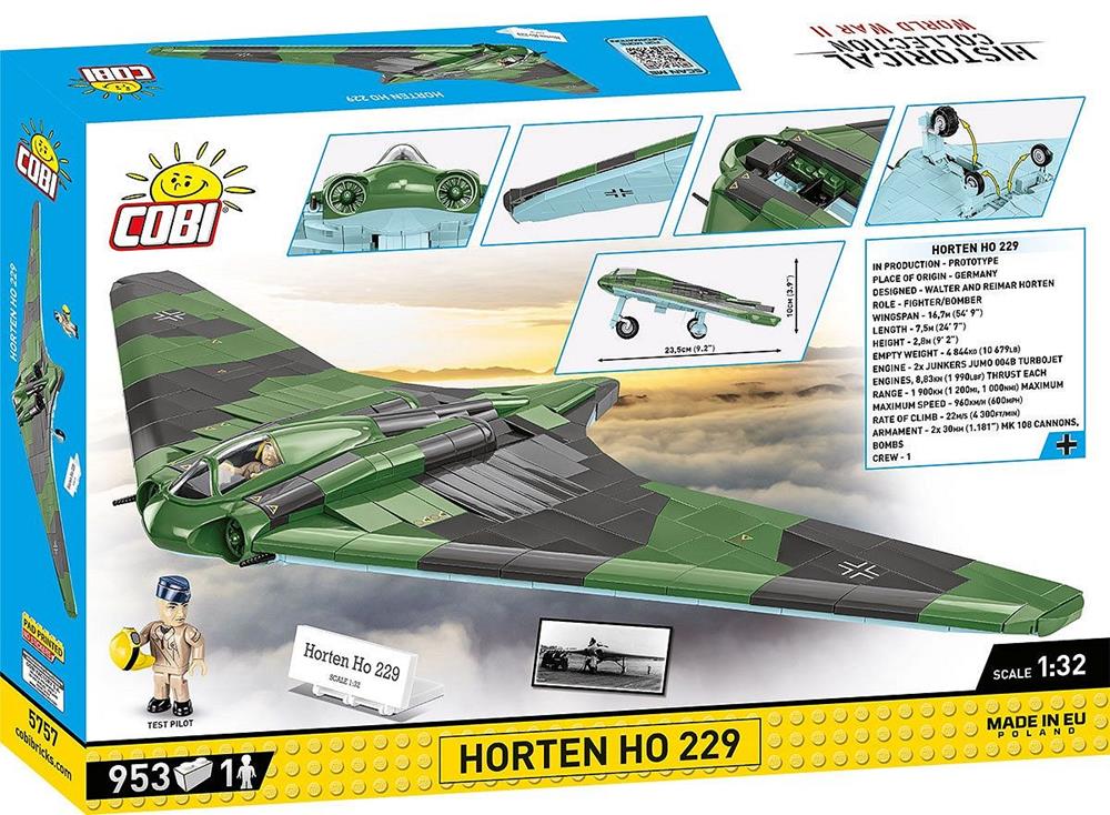 COBI HISTORICAL COLLECTION WWII HORTEN HO 229 5757