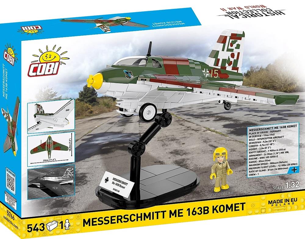 COBI HISTORICAL COLLECTION WWII MESSERSCHMITT ME 163B KOMET 5766