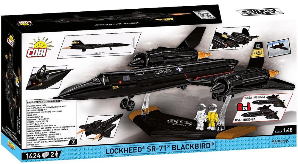 COBI ARMED FORCES LOCKHEED SR-71 BLACKBIRD - EXECUTIVE EDITION 5890