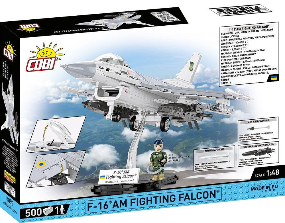 COBI ARMED FORCES F-16C FIGHTING FALCON 5893