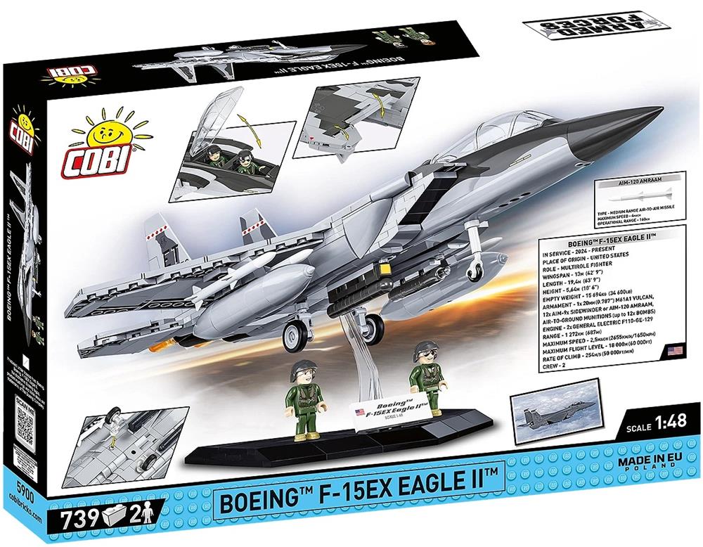 COBI ARMED FORCES BOEING F-15EX EAGLE II 5900