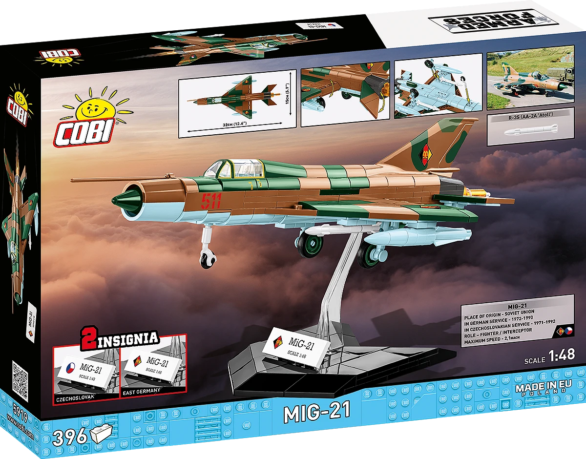 COBI ARMED FORCES MIG 21 5919 COBI ARMED FORCES MIG 21 5919
