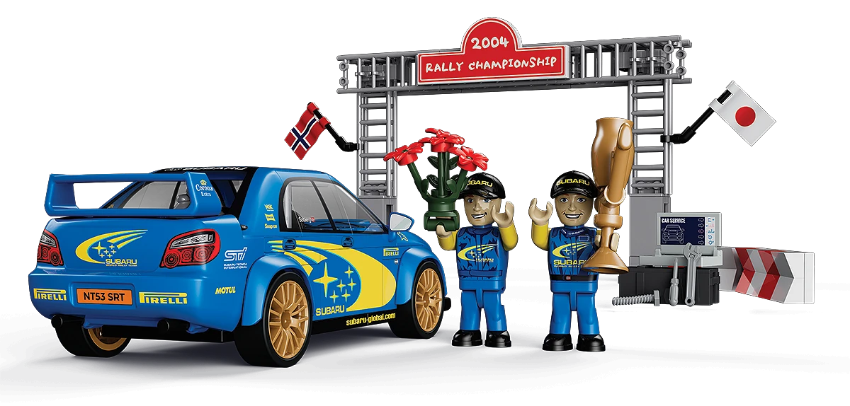 COBI CARS SUBARU IMPREZA WRC 2004 24652 COBI CARS SUBARU IMPREZA WRC 2004 24652