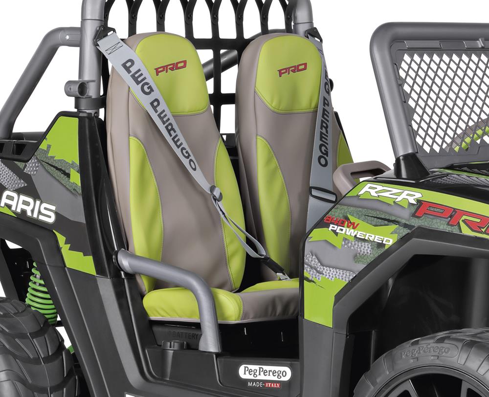 PEG PEREGO AUTO ELETTRICA POLARIS RZR PRO GREEN SHADOW IGOD0601