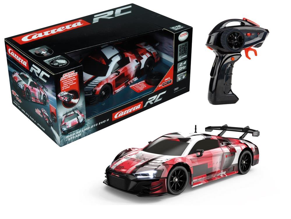 CARRERA RC 2.4GHZ AUDI R8 GT3 LMS EVO II - VAPORE 370160148