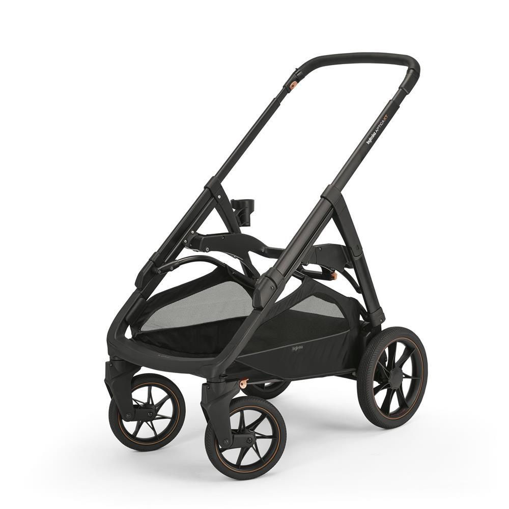 INGLESINA TRIO SYSTEM QUATTRO APTICA XT TAIGA GREEN CON TELAIO NERO E SEGG. DARWIN INFANT RECLINE KA72S0TGG