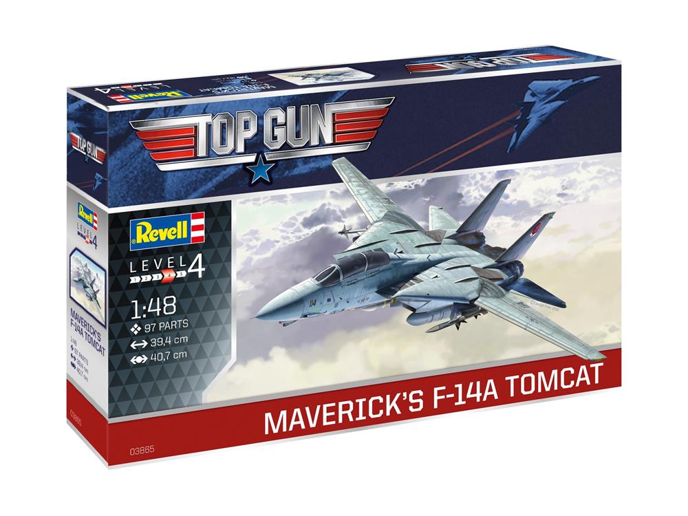 REVELL MAVERICK'S F-14A TOMCAT ''TOP GUN'' 03865