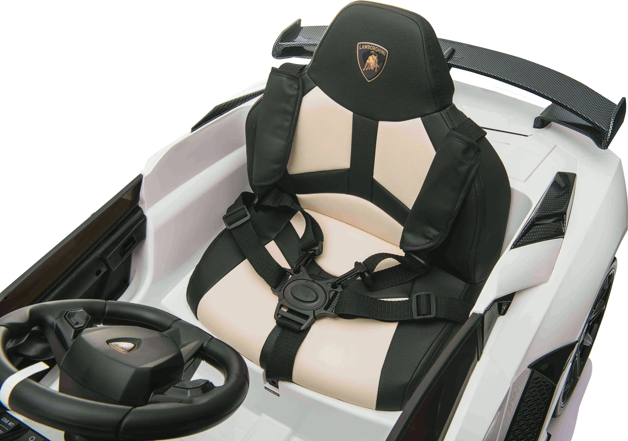 JAMARA RIDE-ON LAMBORGHINI AVENTADOR SVJ BIANCO 12V 2,4GHZ 460687 JAMARA RIDE-ON LAMBORGHINI AVENTADOR SVJ BIANCO 12V 2,4GHZ 460687