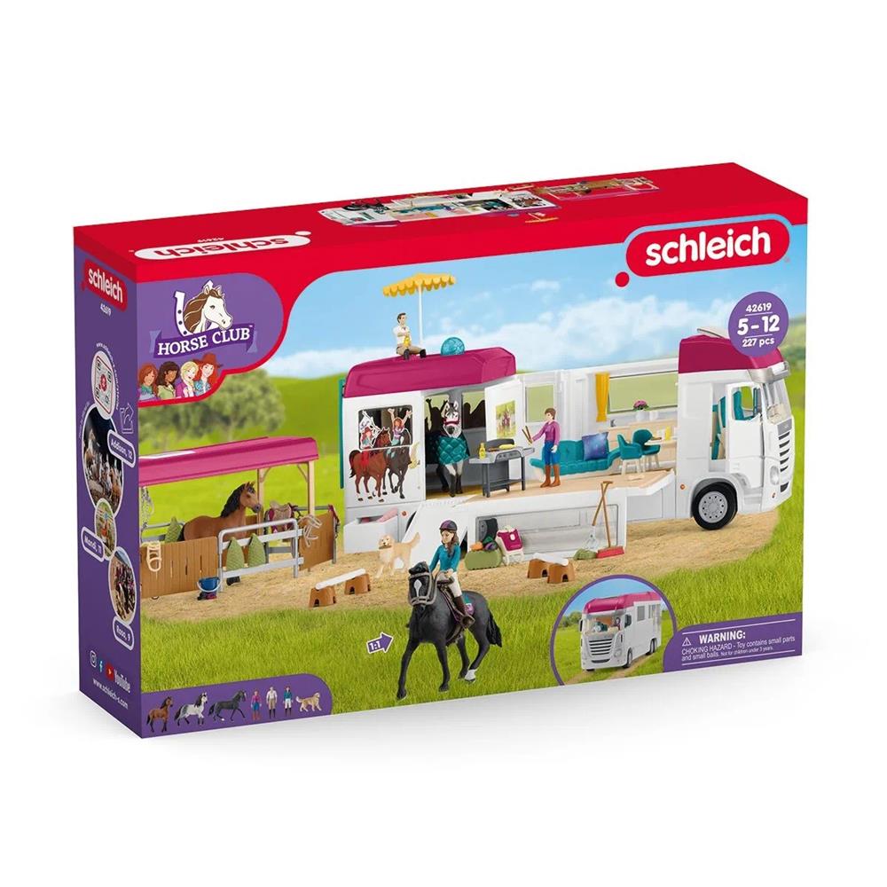 SCHLEICH VAN PER IL TRASPORTO DEI CAVALLI 42619