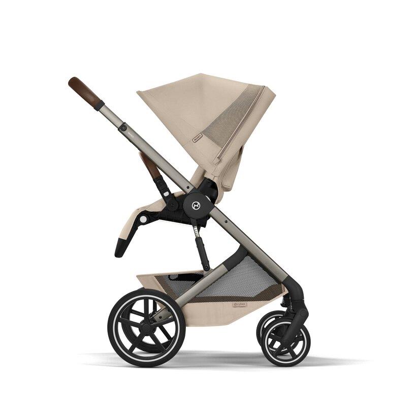 CYBEX DUO BALIOS S LUX TPE CON NAVICELLA RICHIUDIBILE ALMOND BEIGE BEIGE 526001689 CYBEX DUO BALIOS S LUX TPE CON NAVICELLA RICHIUDIBILE ALMOND BEIGE BEIGE 526001689