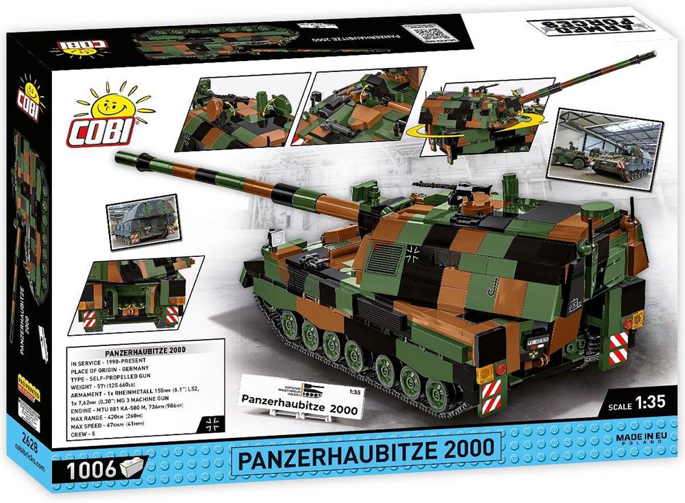 COBI ARMED FORCES PANZERHAUBITZE 2000 2628