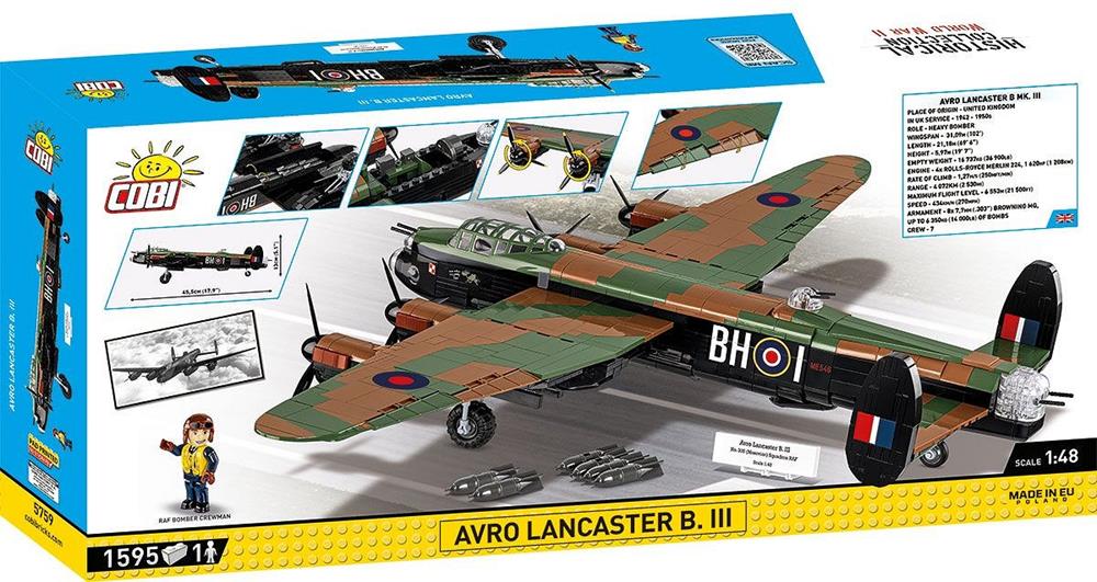 COBI HISTORICAL COLLECTION WWII AVRO LANCASTER B. III 5759