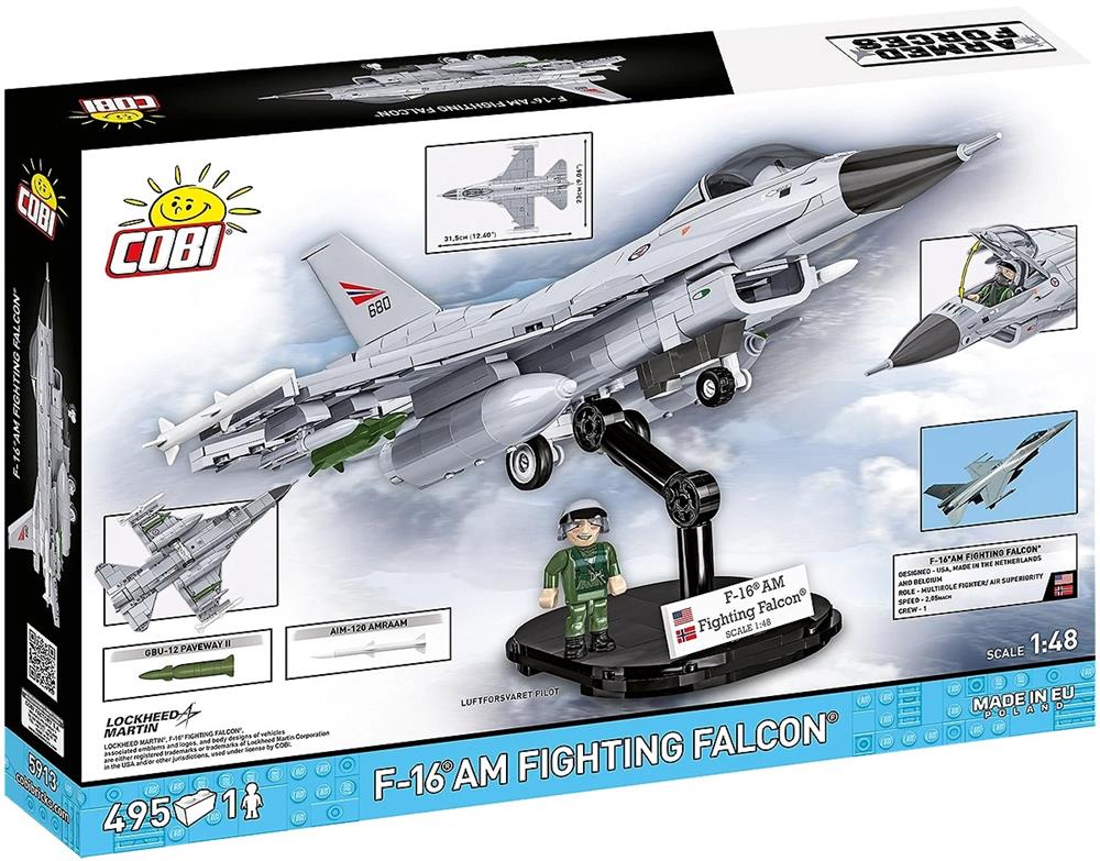 COBI ARMED FORCES F-16AM FIGHTING FALCON 5913