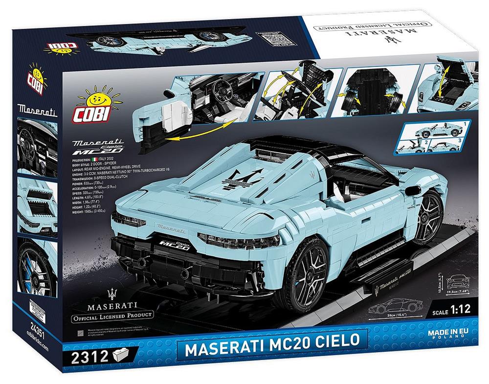 COBI CARS MASERATI MC20 CIELO - EXECUTIVE EDITION 24351