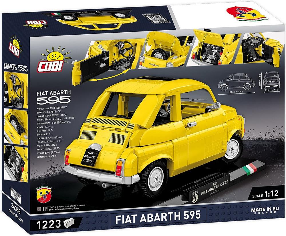 COBI CARS FIAT ABARTH 595 - EXECUTIVE EDITION 24353