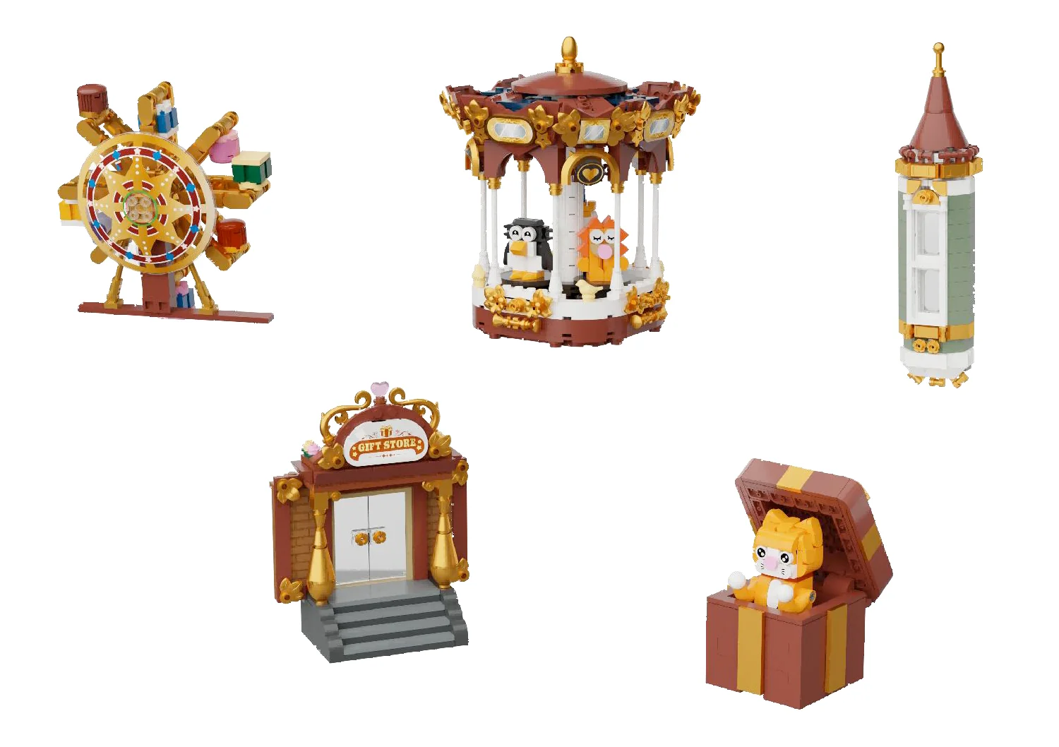 PANTASY SET DI MATTONCINI EDIFICI MODULARI - IL NEGOZIO DI REGALI PAN85043